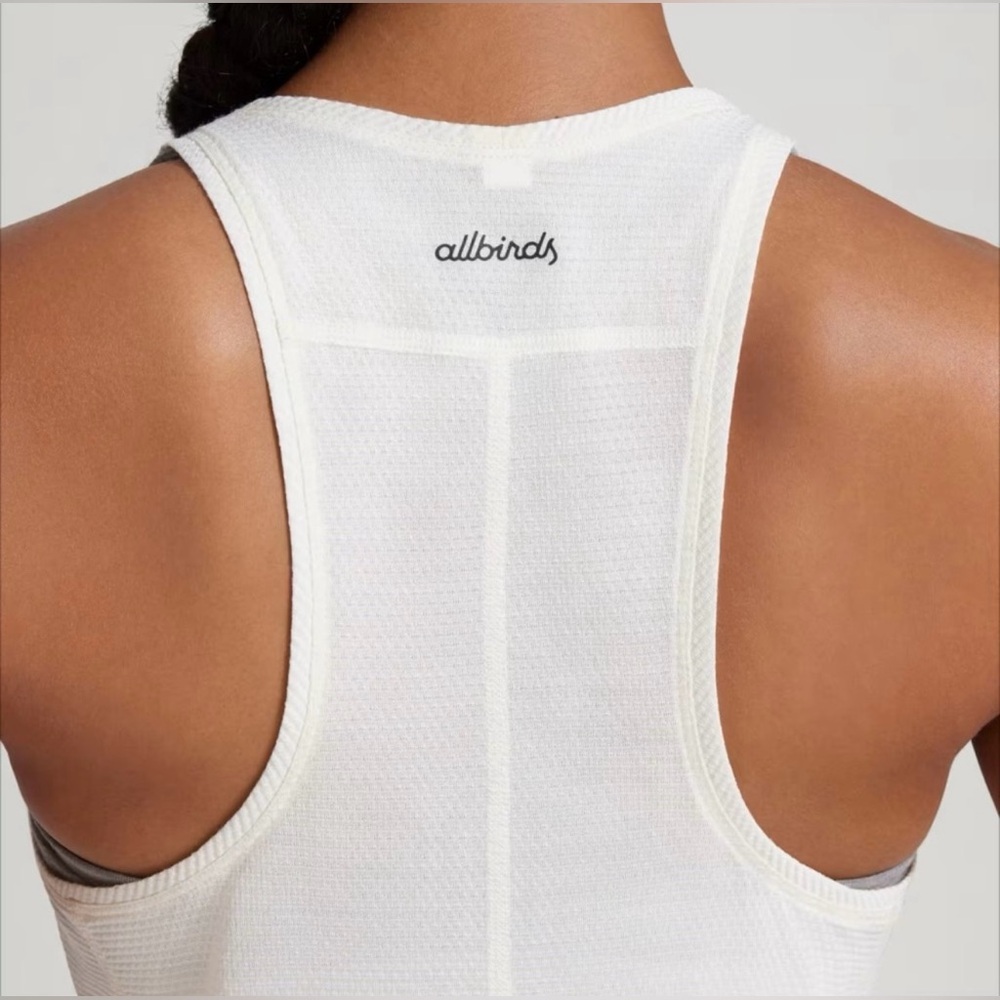NWT - allbirds Women's Natural Run Tank.